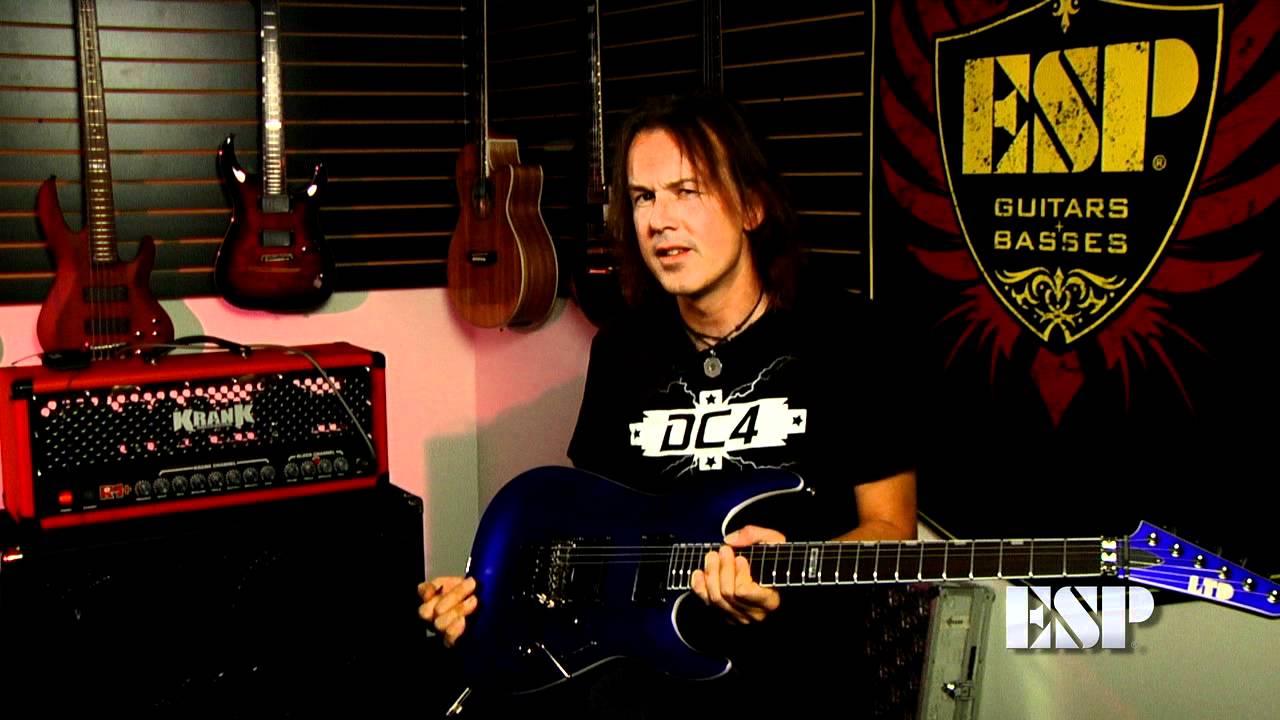 ESP Guitars: Rowan Robertson demos LTD MH-330FR