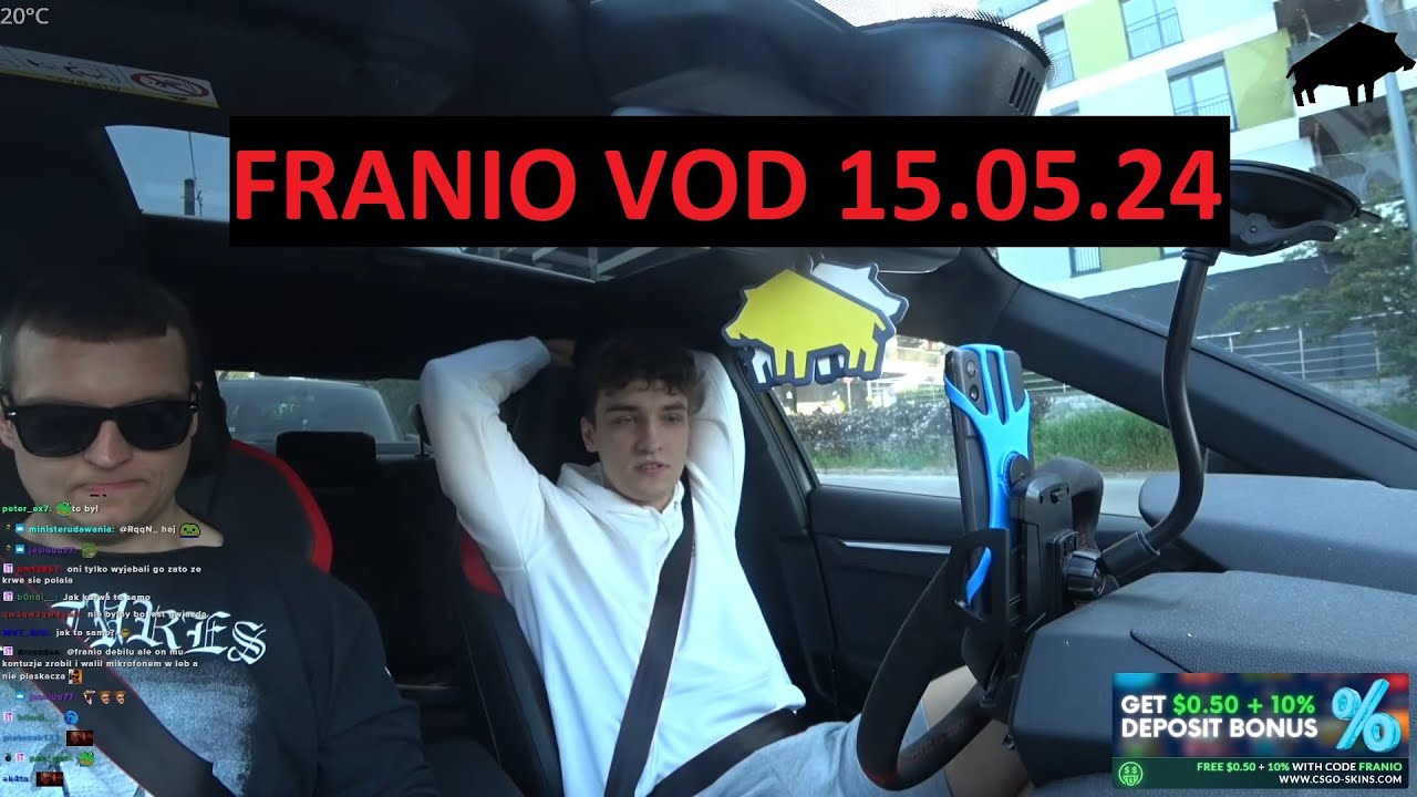 FRANIO STREAM VOD 15.05.24 - WIELKI POWRÓT KONGO TV 🦍 GOTOWANIE Z @PATIRO @MEDUSKA @AZDUS 😲