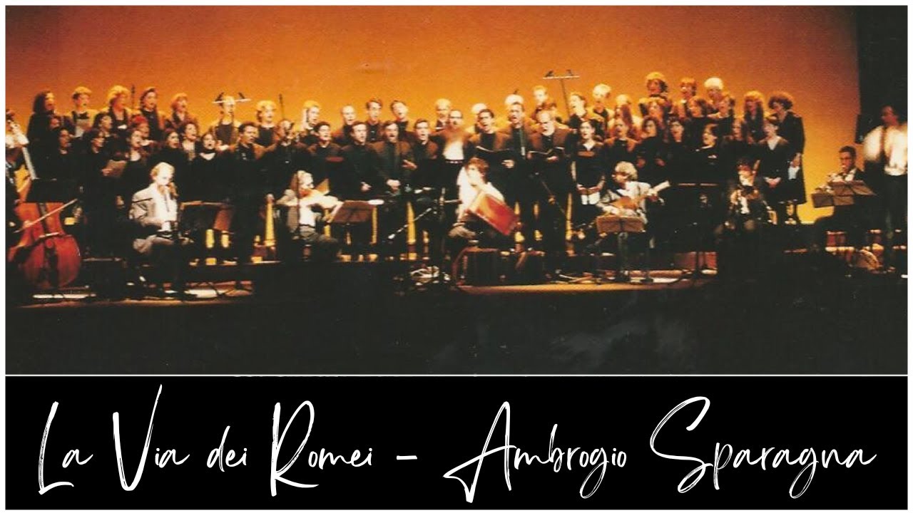 La Via dei Romei - Ambrogio Sparagna - Teatro Olimpico - Aprile 1997