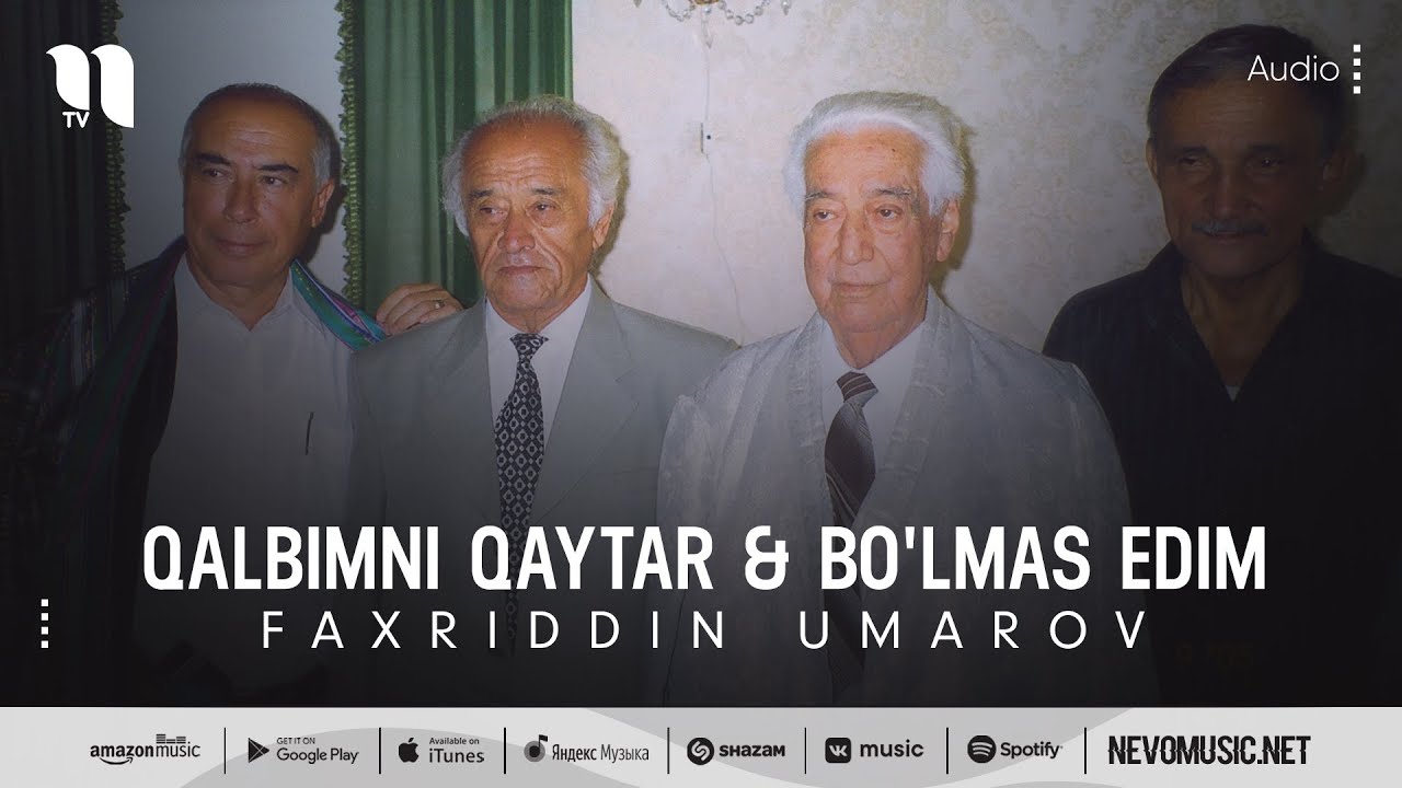 Faxriddin Umarov - Qalbimni qaytar & Bo'lmas edim (audio)
