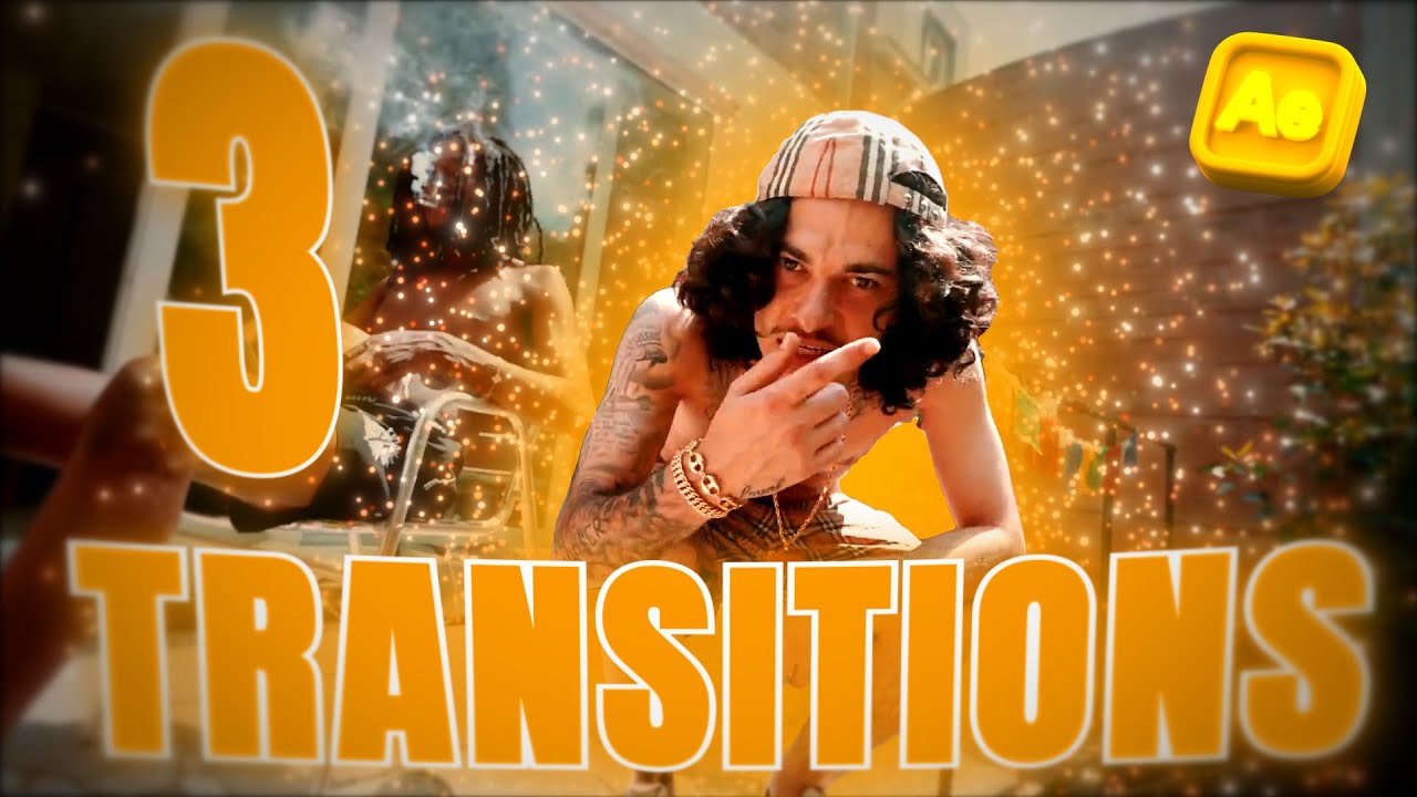 TU DOIS CONNAITRE CES 3 TRANSITIONS sur AFTER EFFECTS // Tuto fr