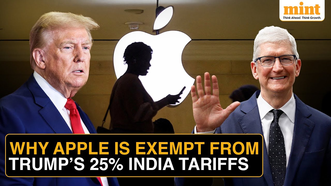 Why EXACTLY Are Apple’s iPhone Exports From India Exempt From Paying Trump’s 25% Tariffs?