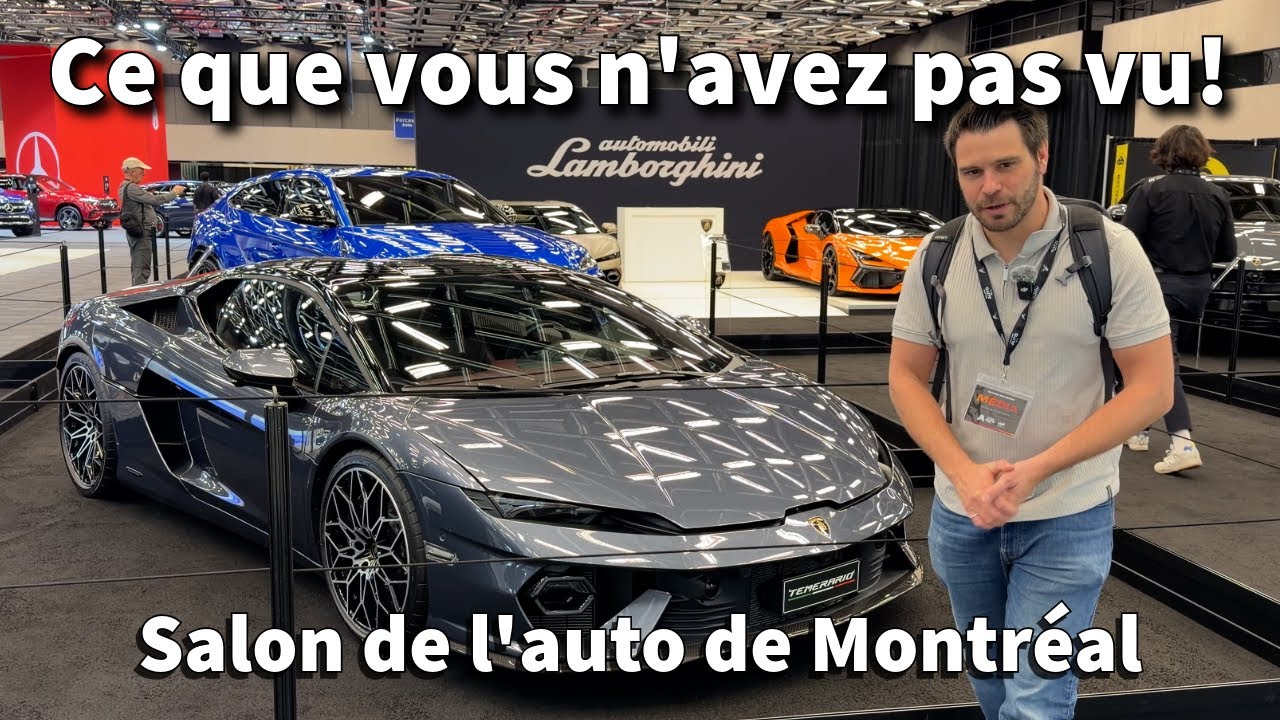 Les scènes que vous n'avez pas vu au Salon de l'auto de Montréal !
