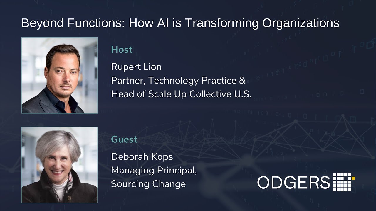 Beyond Functions: How AI is Transforming Organizations