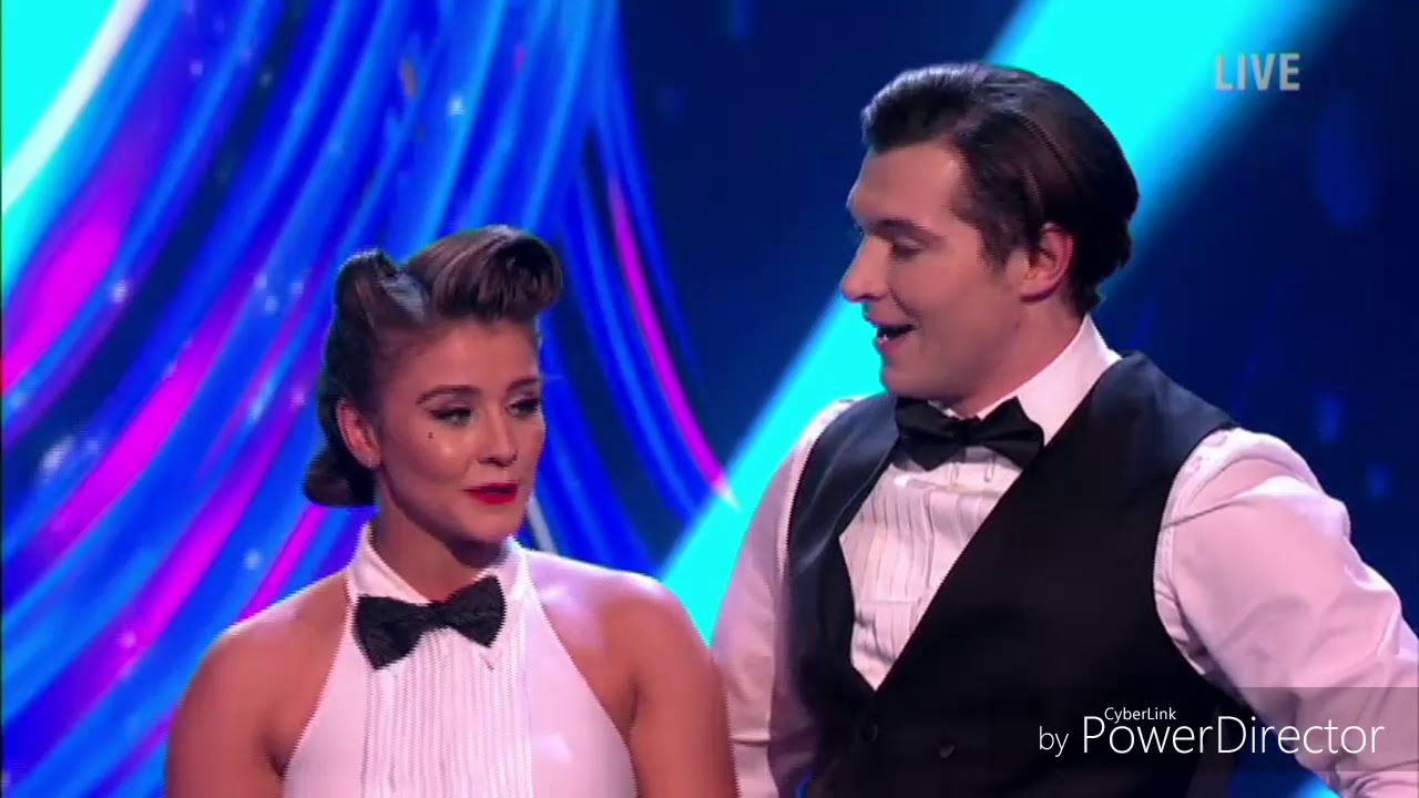Brooke Vincent and Matej Silecky skating in Dancing on Ice (18/2/18)