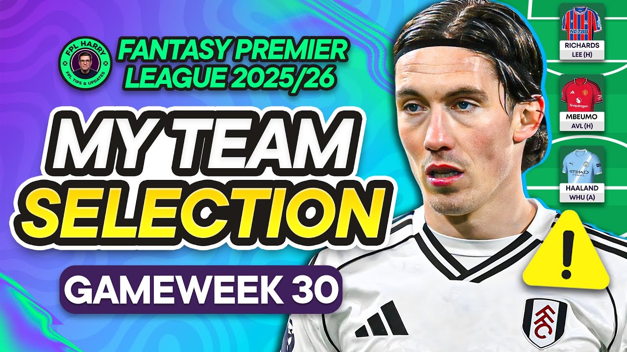 КОГО БРАТЬ В КАЧЕСТВЕ КАПИТАНА? 👑 МОЙ ВЫБОР КОМАНДЫ ДЛЯ FPL 30! 📱 | Советы по Fantasy Premier Lea...
