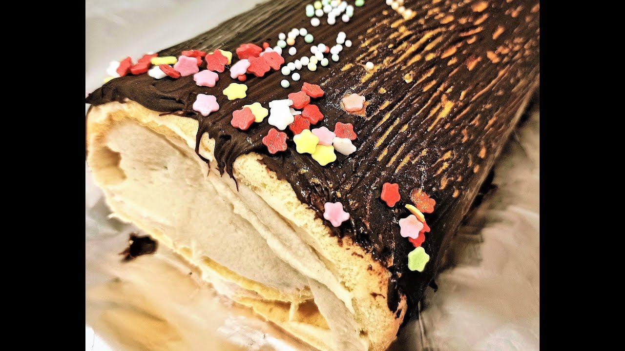 BRAZO DE GITANO RELLENO DE CREMA MOKA