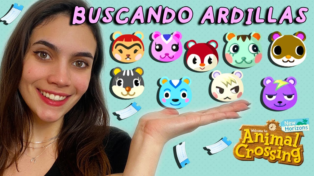 🐿EMPEZAMOS isla de SOLO ARDILLAS 🐿 Buscando vecinos en Animal Crossing