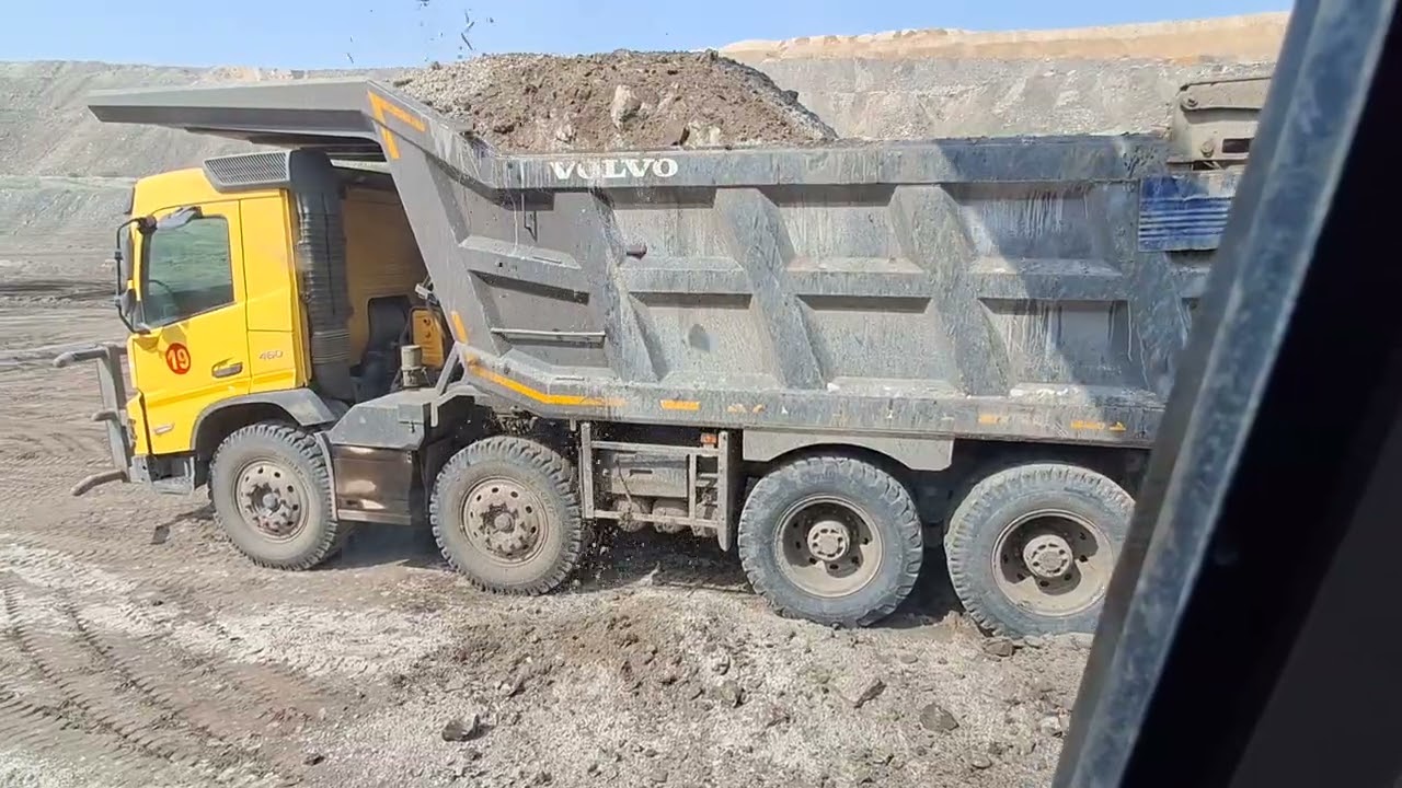 India coal mines 500 feet Down soil loading
