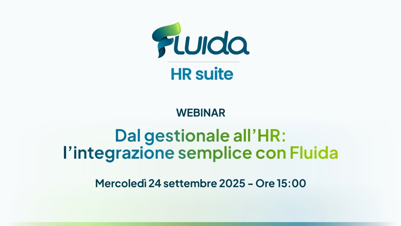 Dal gestionale all’HR: l’integrazione semplice con Fluida