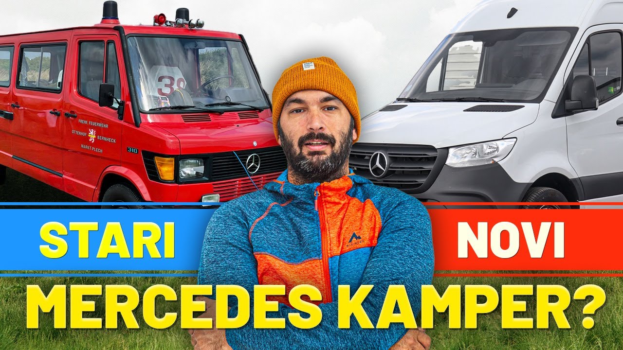 Dva MERCEDESA oba prepravljena u KAMPERE - Koji je bolji?