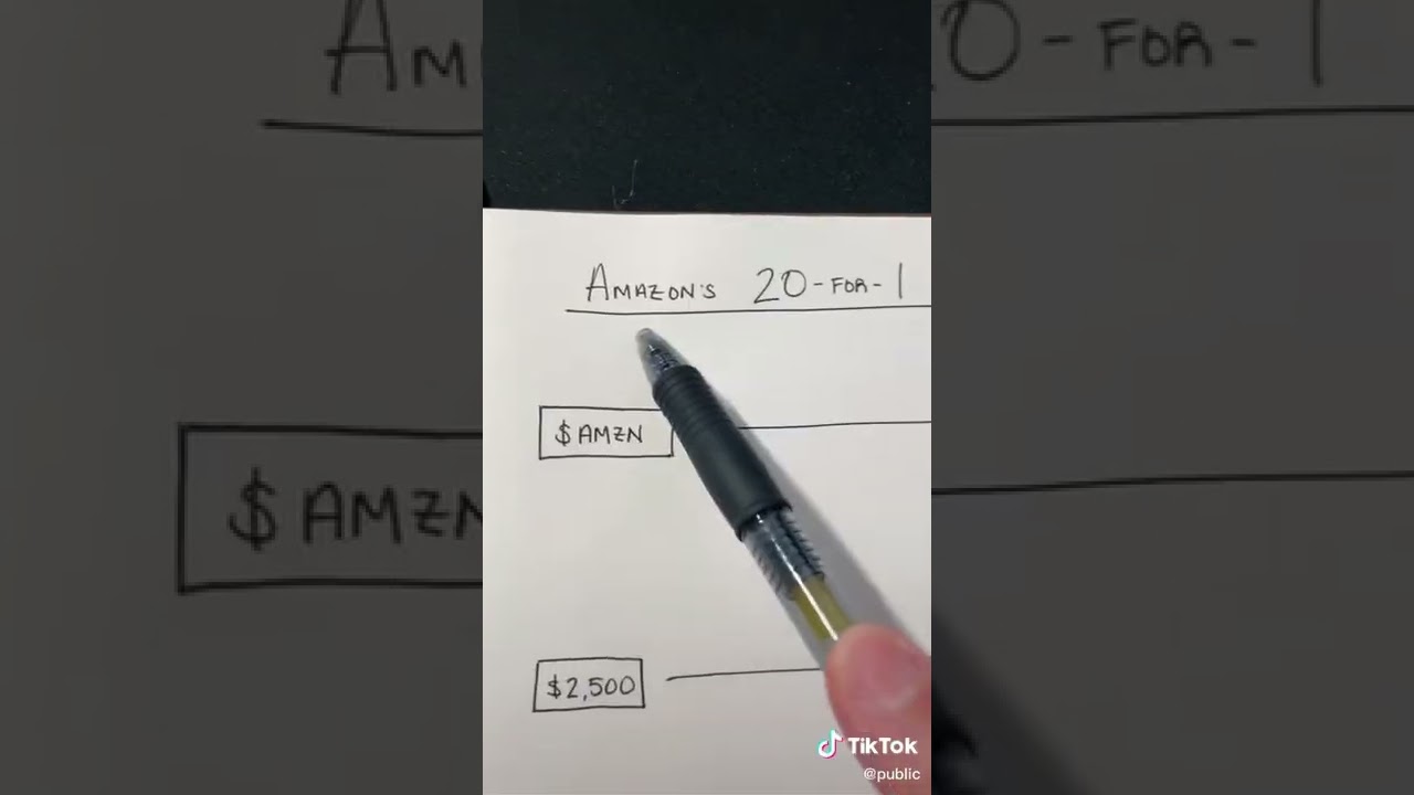 Amazon stock split explained