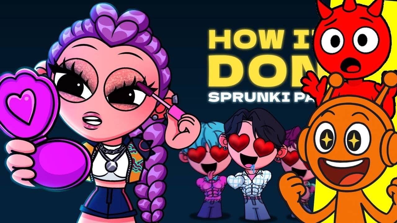 HOW IT'S DONE x SPRUNKI / Cazadores de Demonios del K-Pop (Oren Reacciona Incredibox)