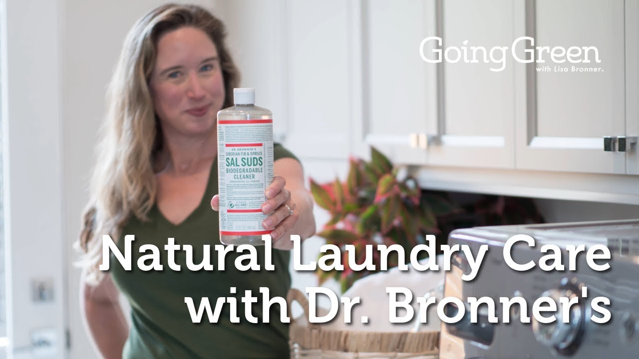 Green Laundry Care with Dr. Bronner’s