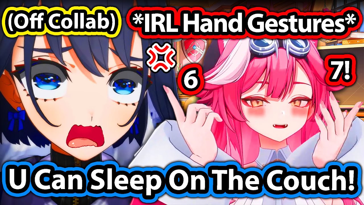 Kronii Has Had Enough of Raora IRL Italian Hand Doing 67 【Hololive】