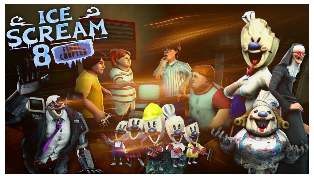 Ice Cream Horror Game | आइस स्क्रीम हॉरर गेम | ICE CREAM FECTOTY @TingleGamerz 