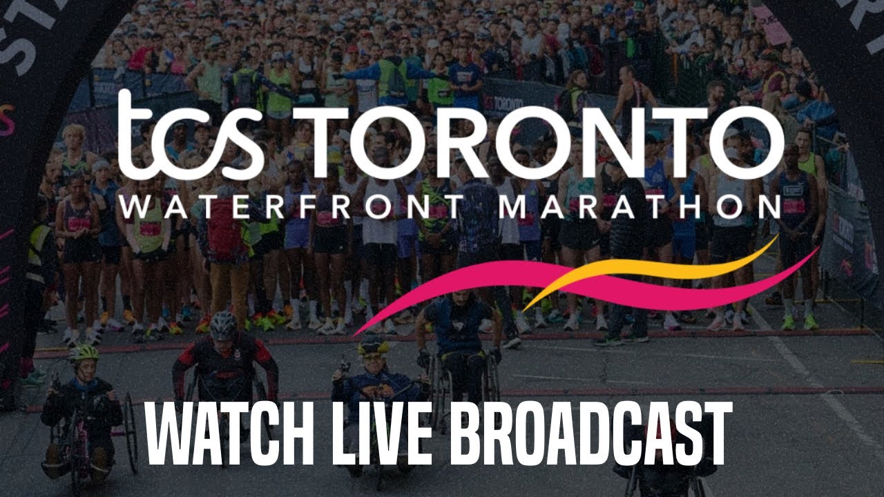 2025 TCS Toronto Waterfront Marathon - LIVE BROADCAST