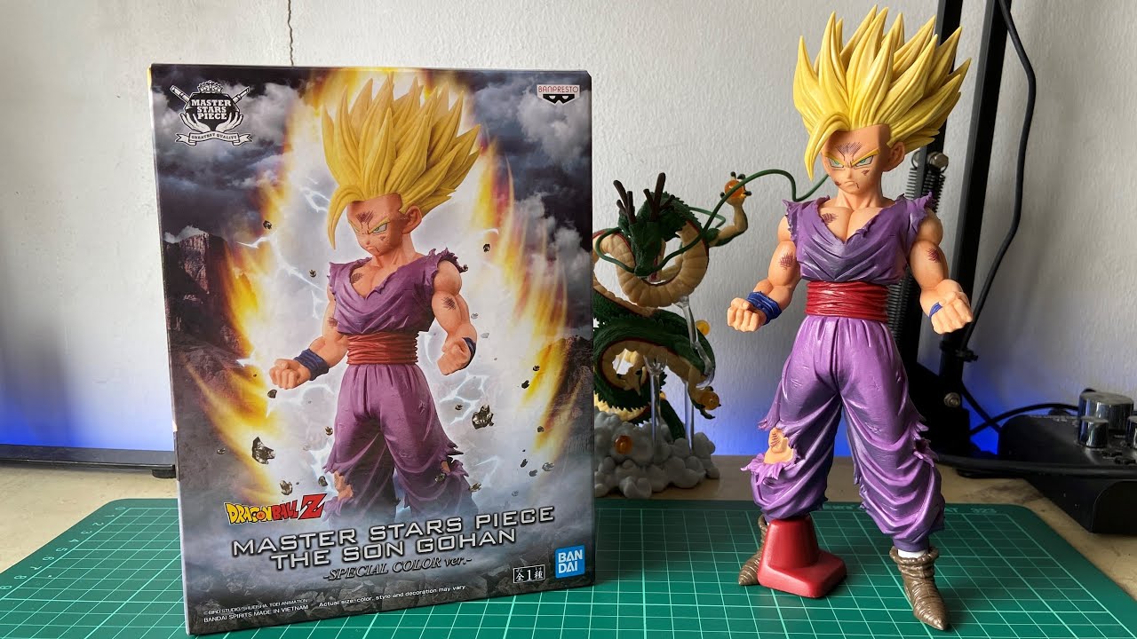 Got this from an online raffle! Dragonball Z Master Stars Piece The Son Gohan Special Color Version