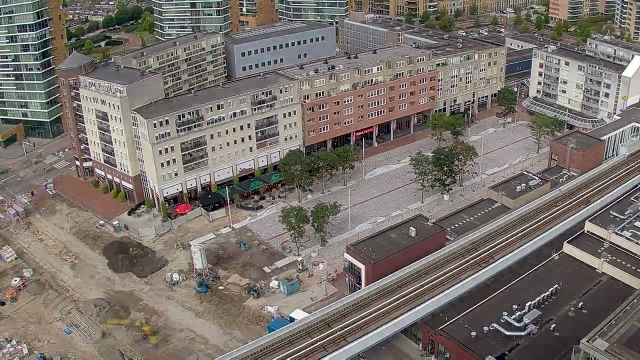 Timelapse werkzaamheden Stadsplein