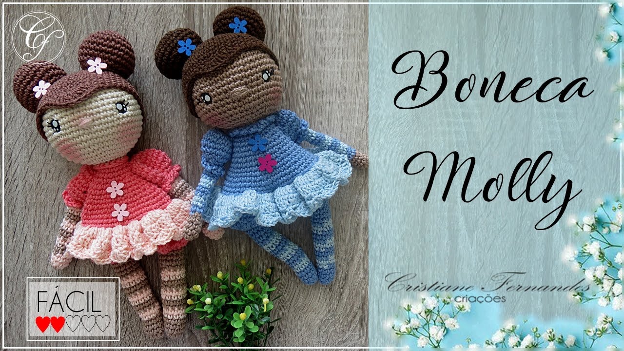 AMIGURUMI   BONECA MOLLY