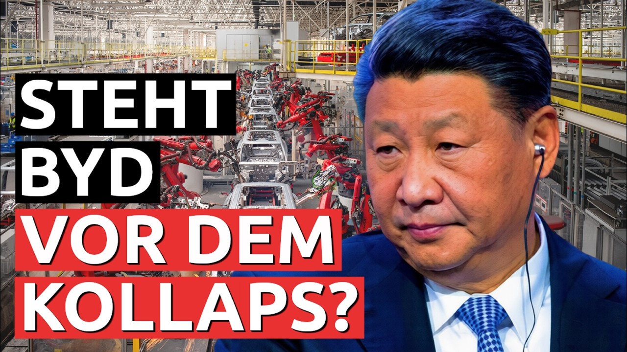 Der stille Absturz von BYD & co: Die dramatische Lage auf Chinas Automarkt