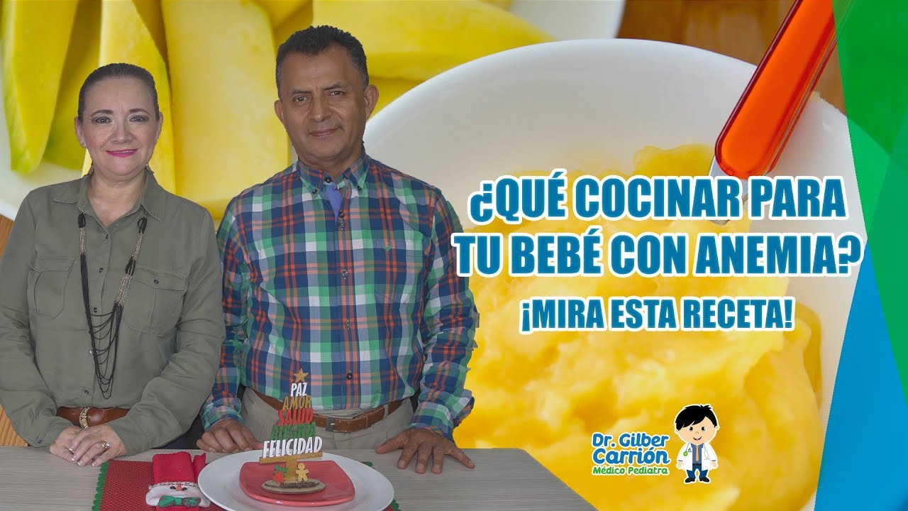 Compota de mango con hígado | Adios a la ANEMIA de tu bebé | *RECETAS PARA BEBES*