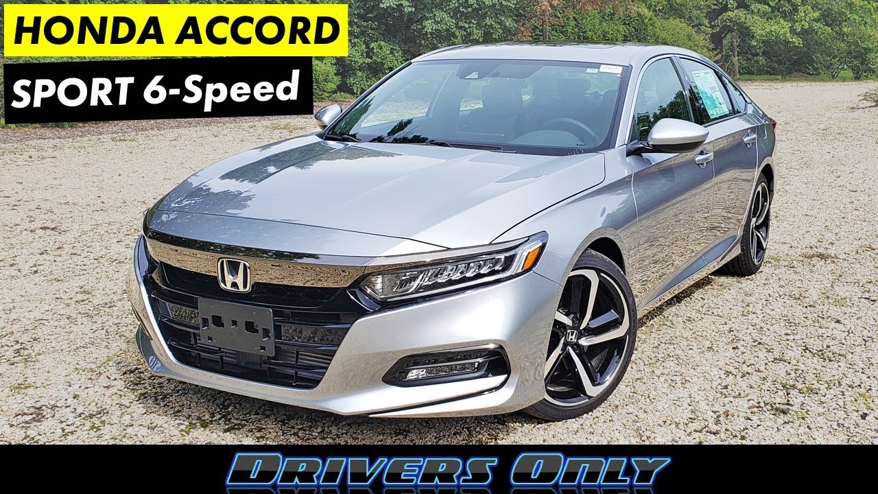 2020 Honda Accord Sport 2.0T 6-Speed Manual - Best Sport Sedan!