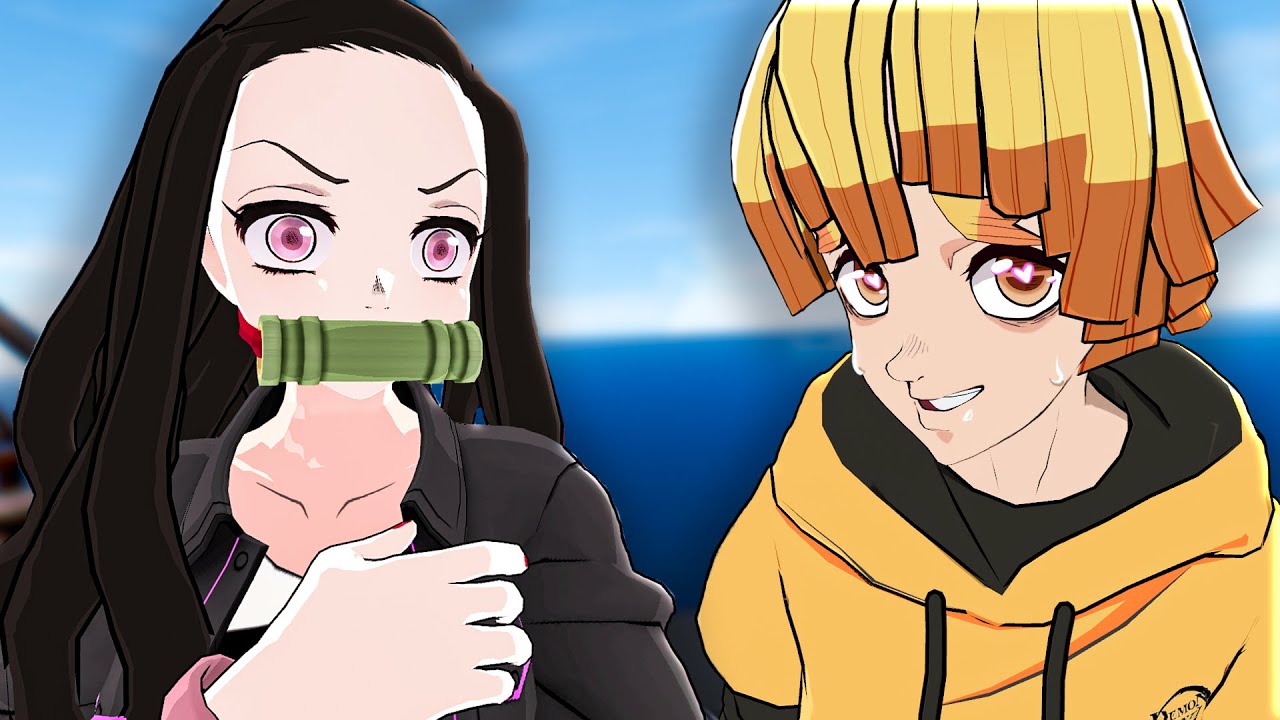 Zenitsu tenta conquistar a Nezuko em Demon Slayer Vr!