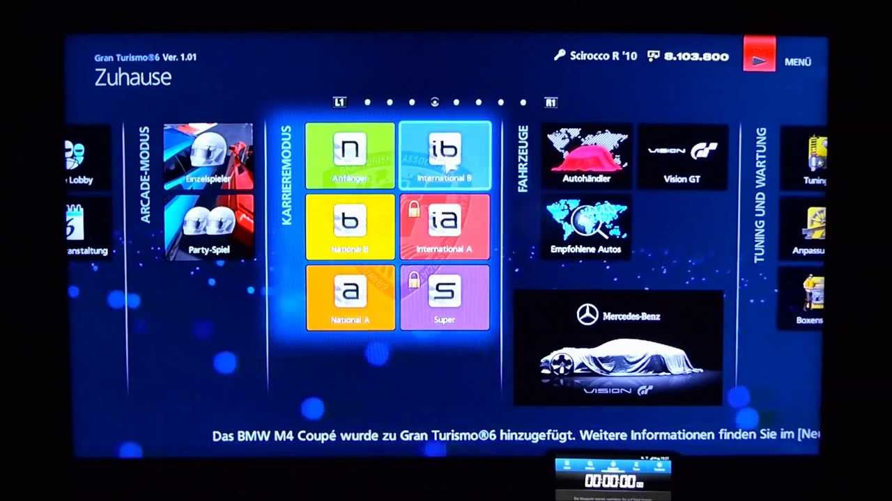 Gran Turismo 6 Credit Cheat / Glitch 31200 Cr. in 35 seconds [HD+]