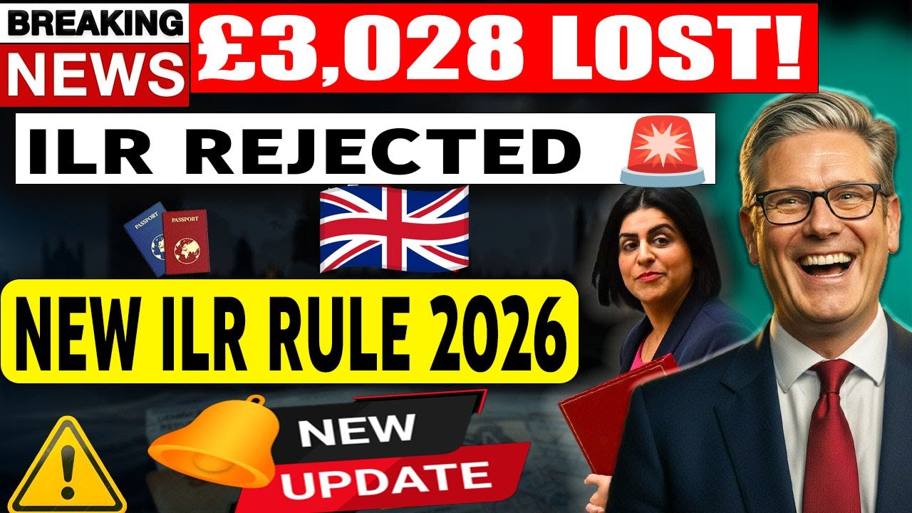 ILR Applications Refused in 2026 | Hidden UK Rule Change | £3,028 Mistake Exposed