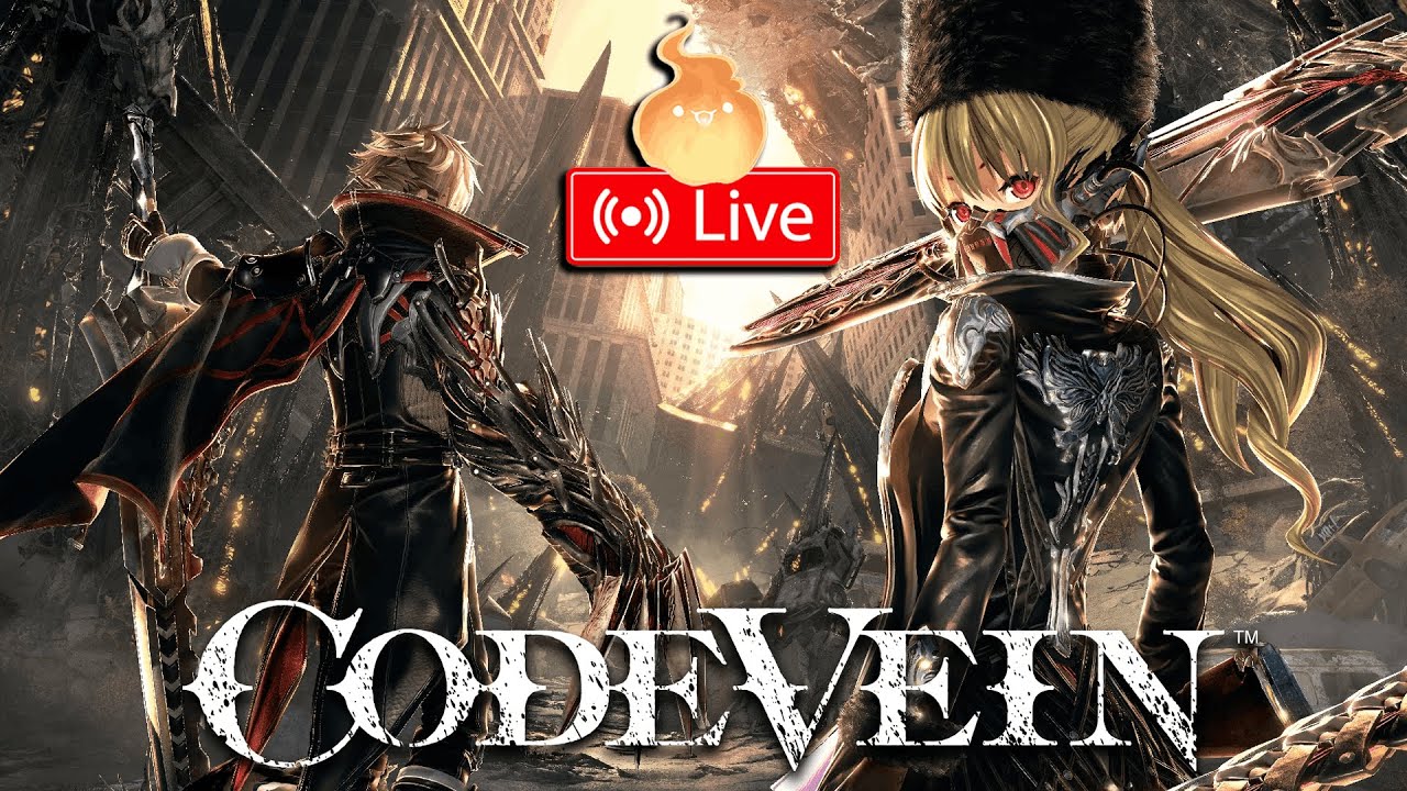 🔴 PLAYING CODE VEIN BEFORE THE SEQUEL RELEASES! DAY 2