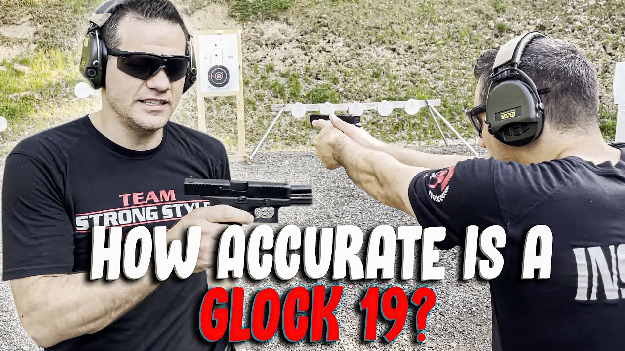 How Accurate Is The Glock 19 Gen5 9mm? Full Accuracy Test & First Shots!