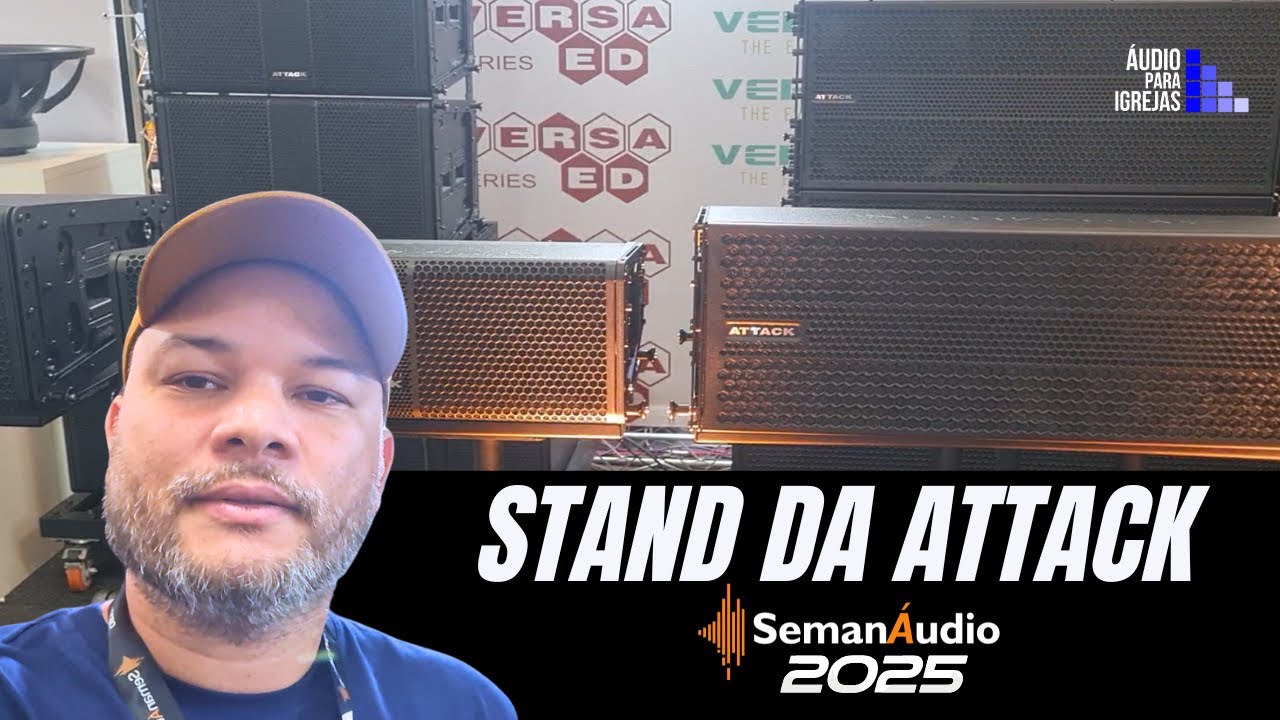 O PADRÃO DE QUALIDADE DA ATTACK ÁUDIO NA SEMANAUDIO 2025