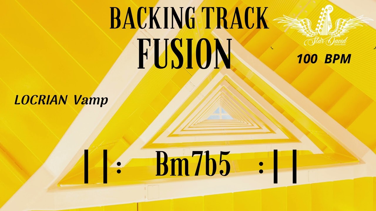 Backing Track Fusion in Bm7b5 Vamp