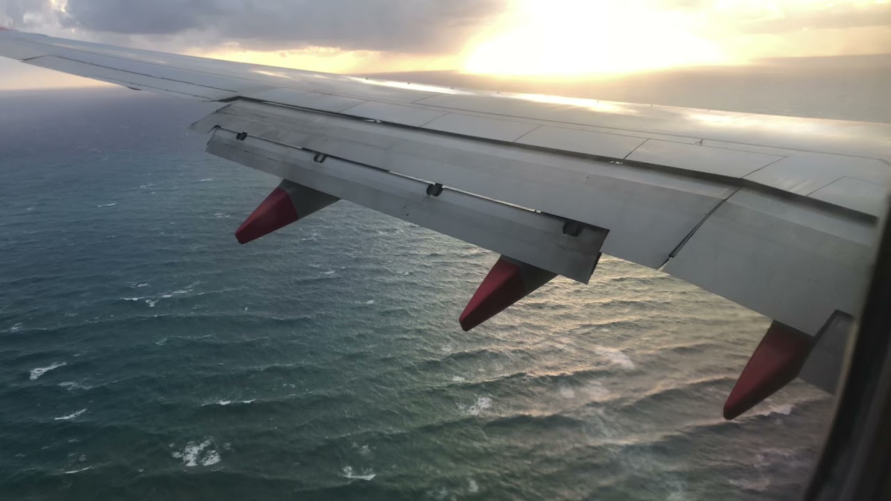 Landing in Cyprus, Paphos International Airport PFO