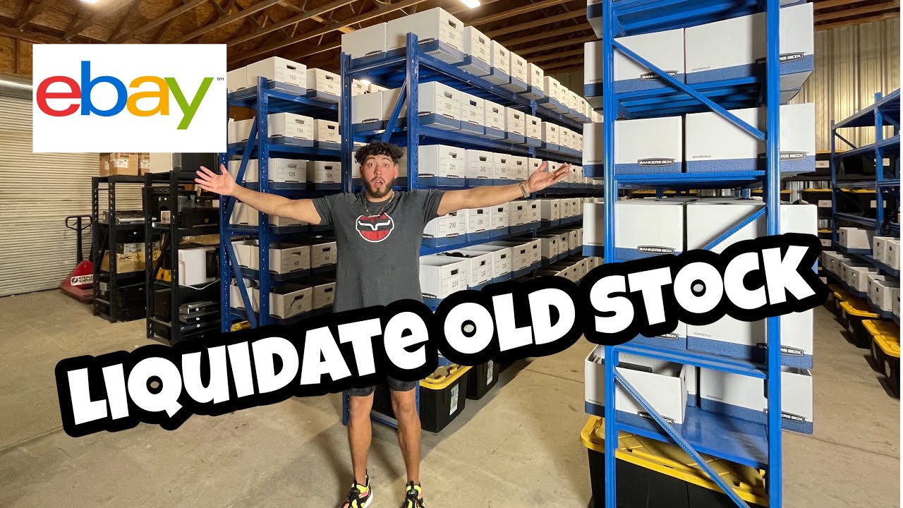 How I liquidate old inventory for my 14,000 item eBay store!!