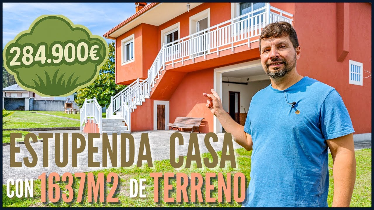 RESERVADA ¡CASA con 1637M2 de TERRENO en Xoane da Estrada, Carballo (A Coruña)por 284.900€!