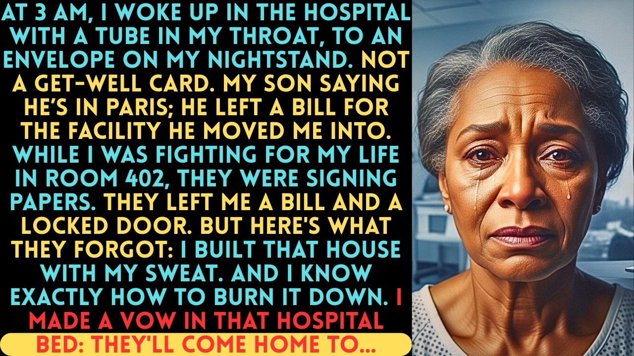 My Son And His Wife Went to Europe, Leaving Me In The Hospital So I Sold the House And...