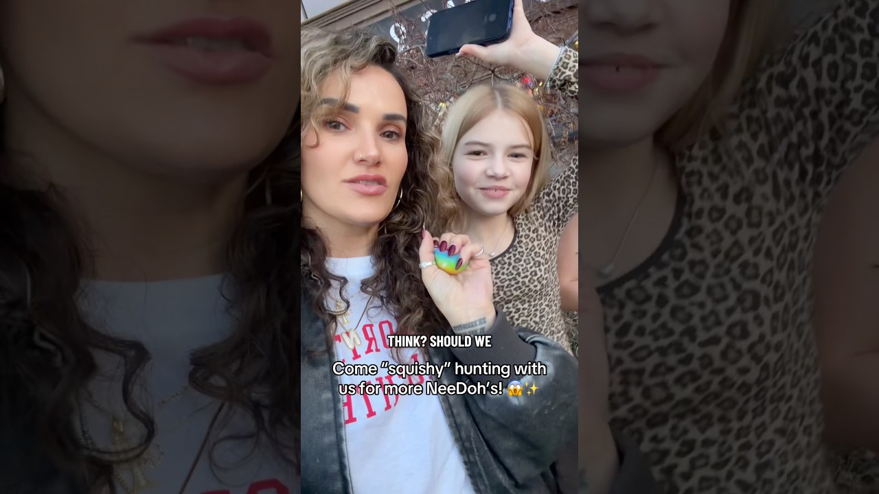 Come SQUISHY HUNTING with us!! 😱✨ #needoh #shopping #nishaandfam