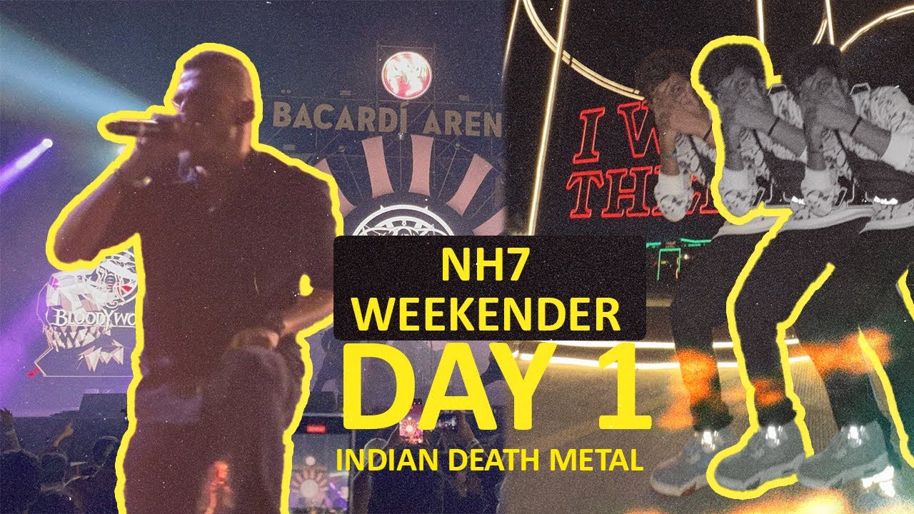 NH7 WEEKENDER - PUNE | DAY 1 | THE DHVANIL LIFE | VLOG | 2022 @nh7dotin @Bloodywood @GUTSLIT