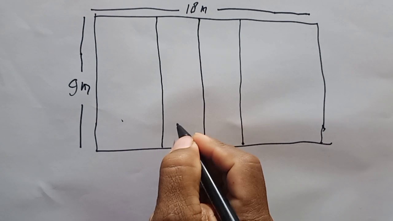 Ukuran lapangan permainan bola voli