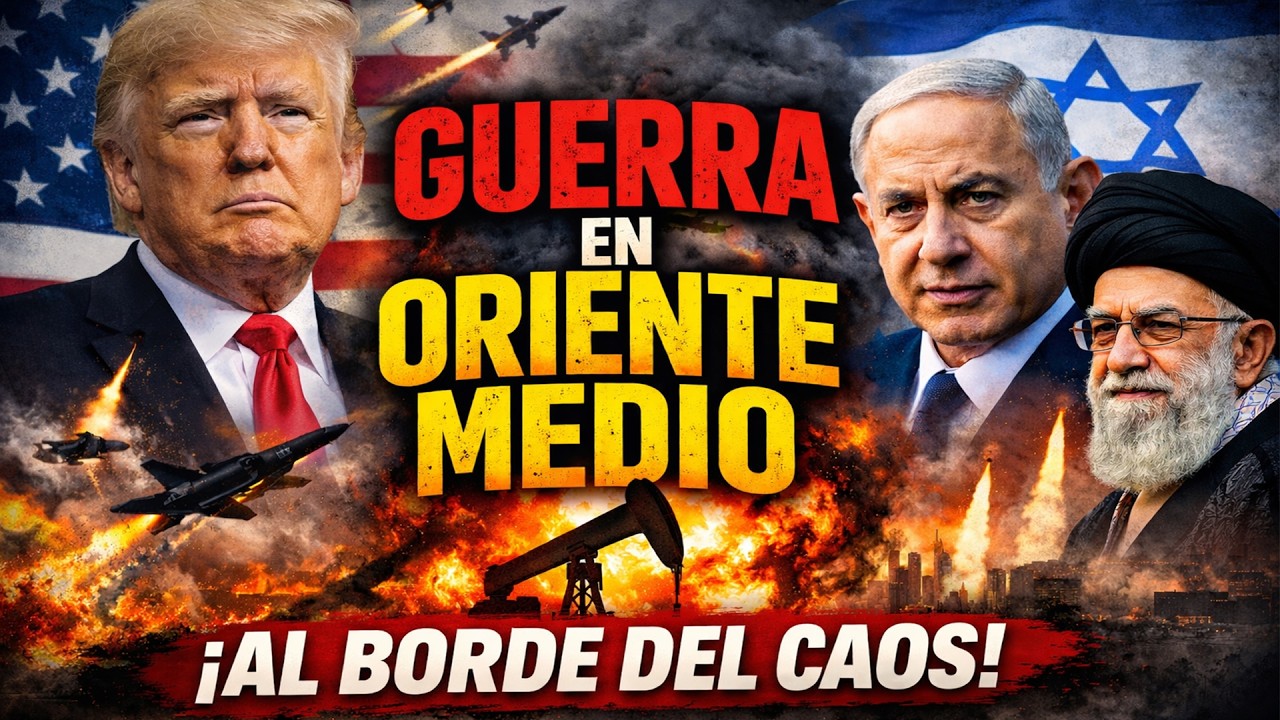 GUERRA EN ORIENTE MEDIO: IRÁN RESPONDE, PETRÓLEO DISPARADO Y EL MUNDO AL BORDE DEL CAOS 📱
