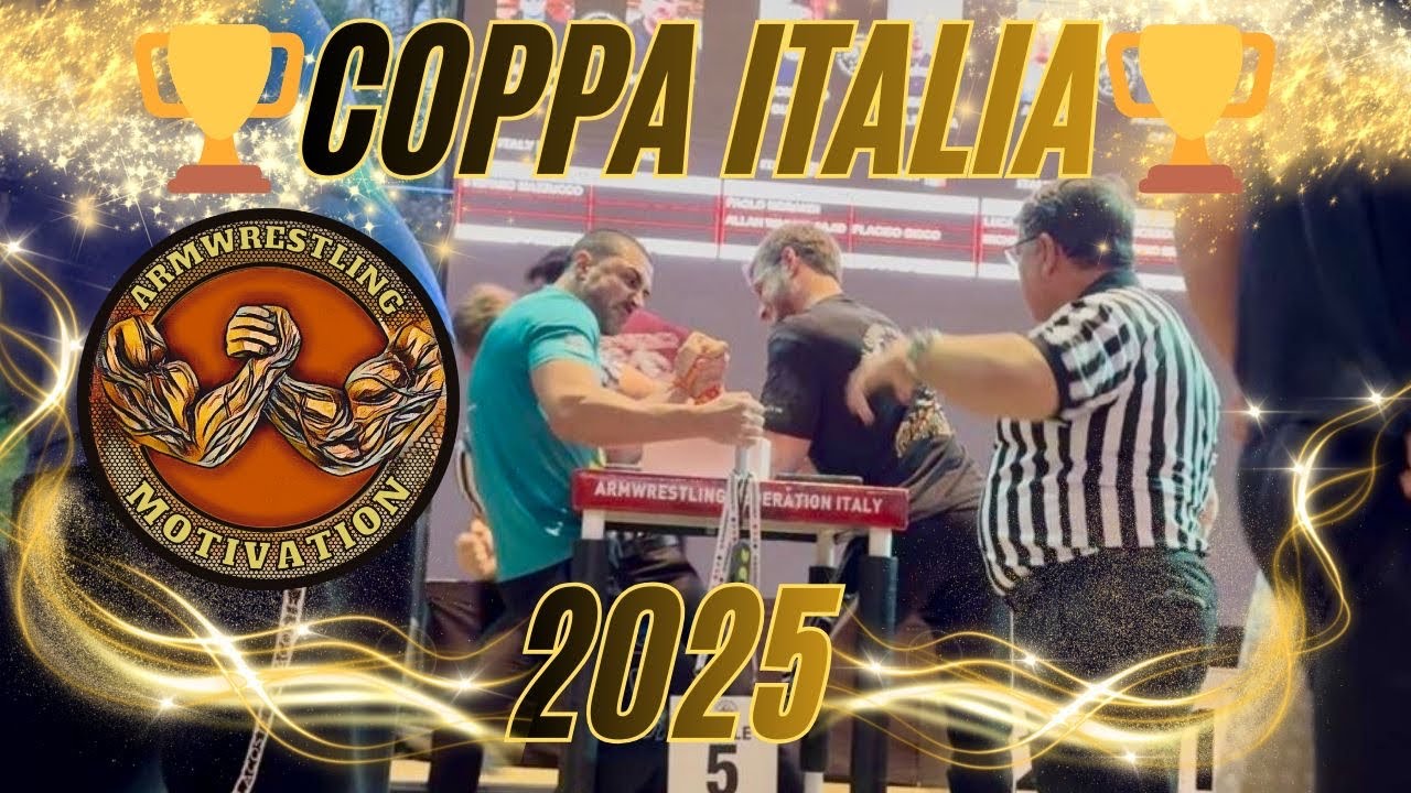 Coppa Italia 2025 Competizione di Braccio di Ferro VLOG!