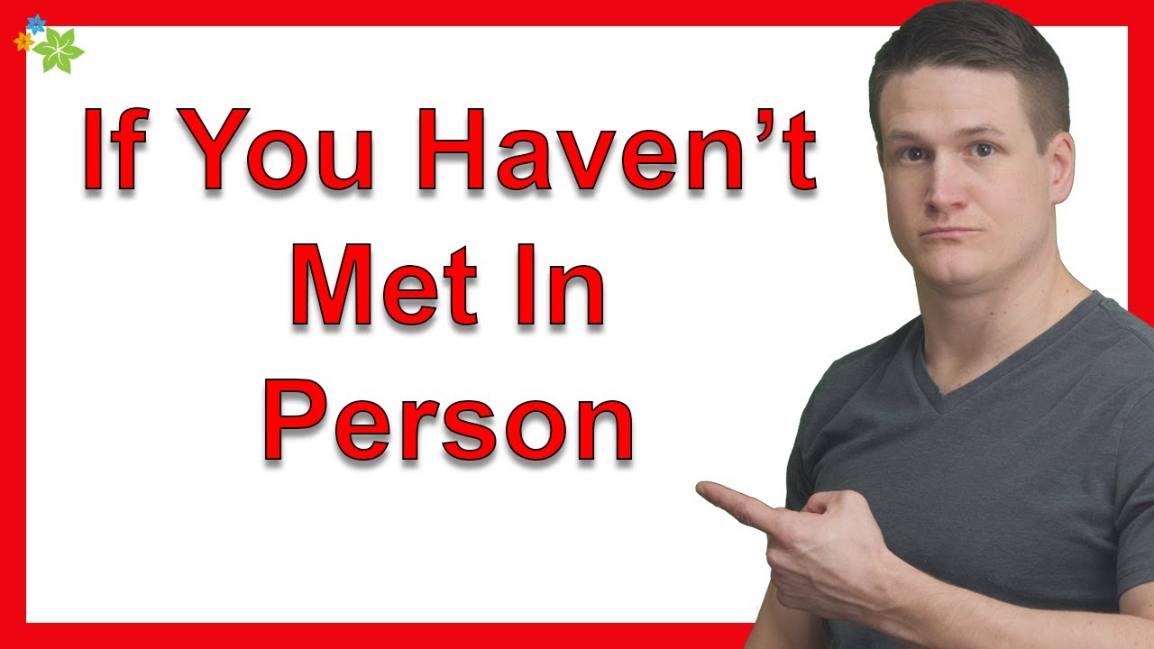If You Haven’t Met In Person, You Aren’t Dating And You Cannot Fall In Love