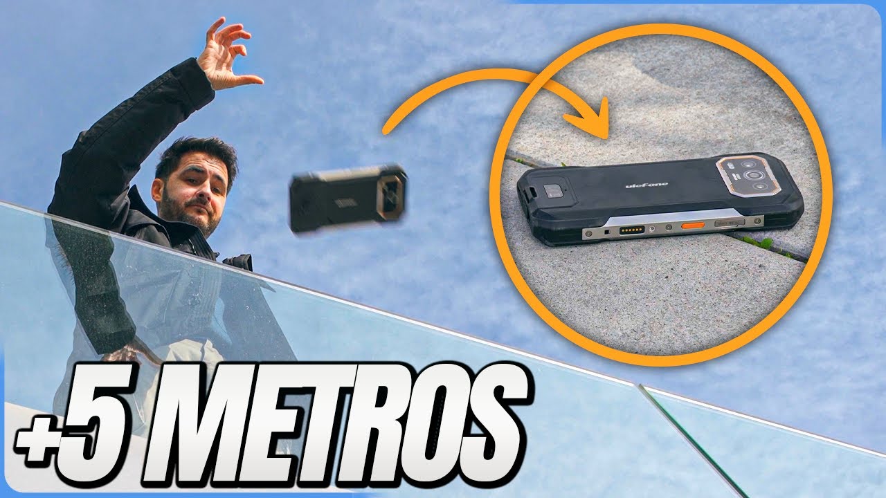 TIRAMOS y ATROPELLAMOS este TELÉFONO!!! Ulefone Armor 27 Pro