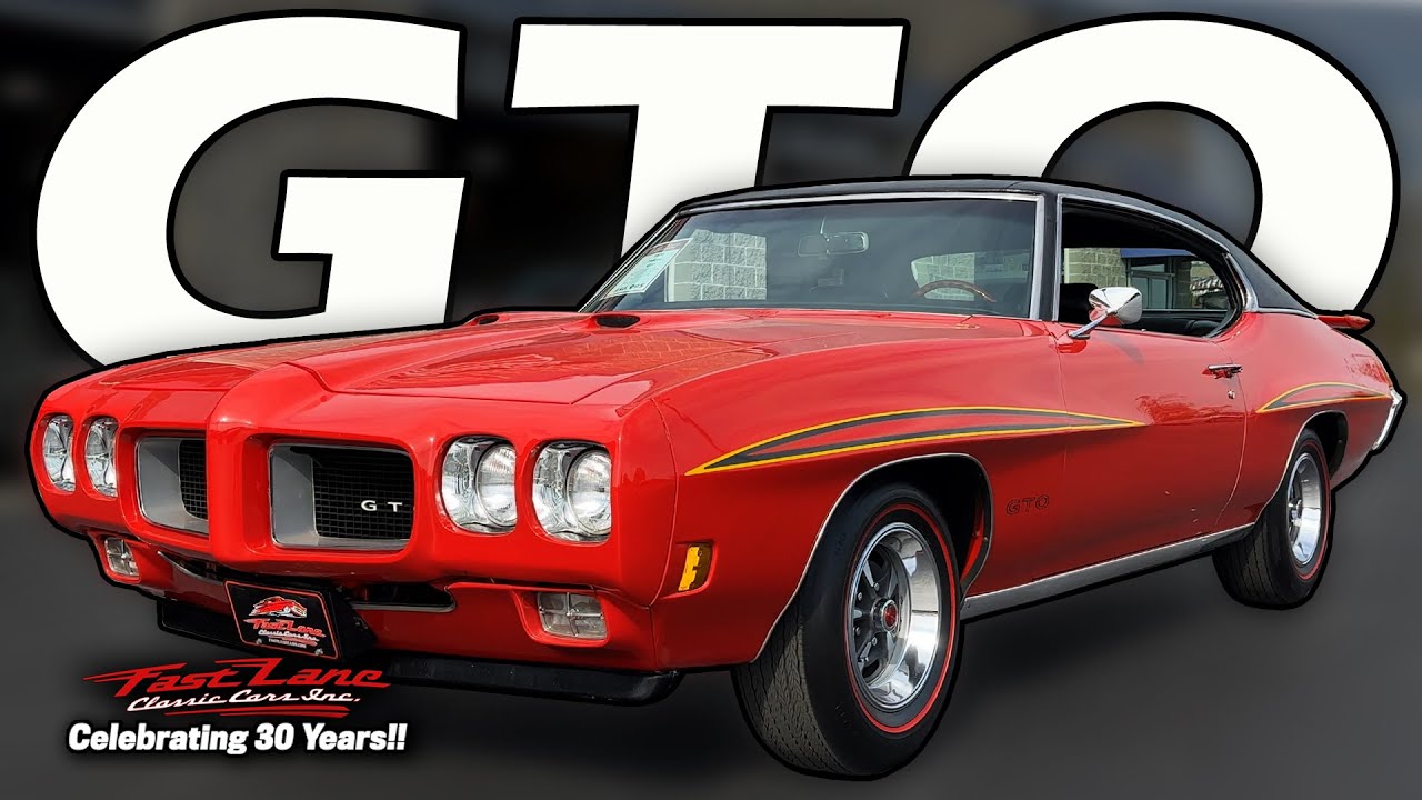1970 Pontiac GTO For Sale at Fast Lane Classic Cars!
