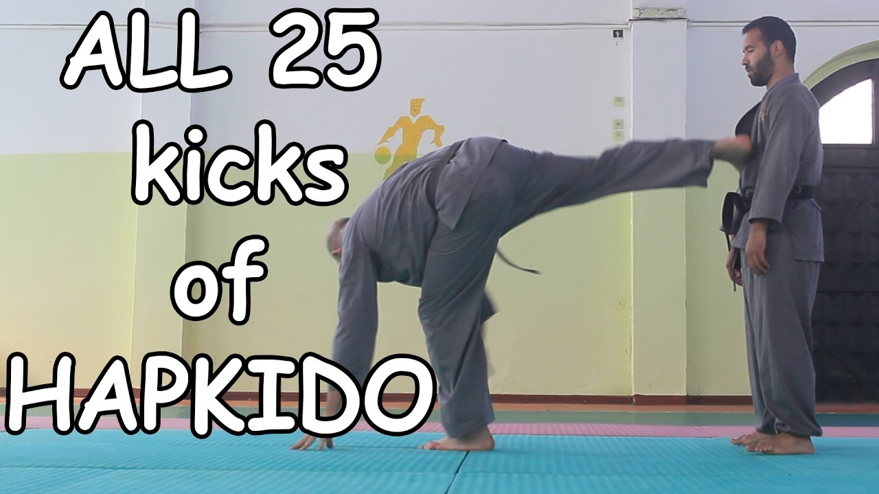 25 Basic Kicks of Hapkido | Step by Step Tutorial fro beginners