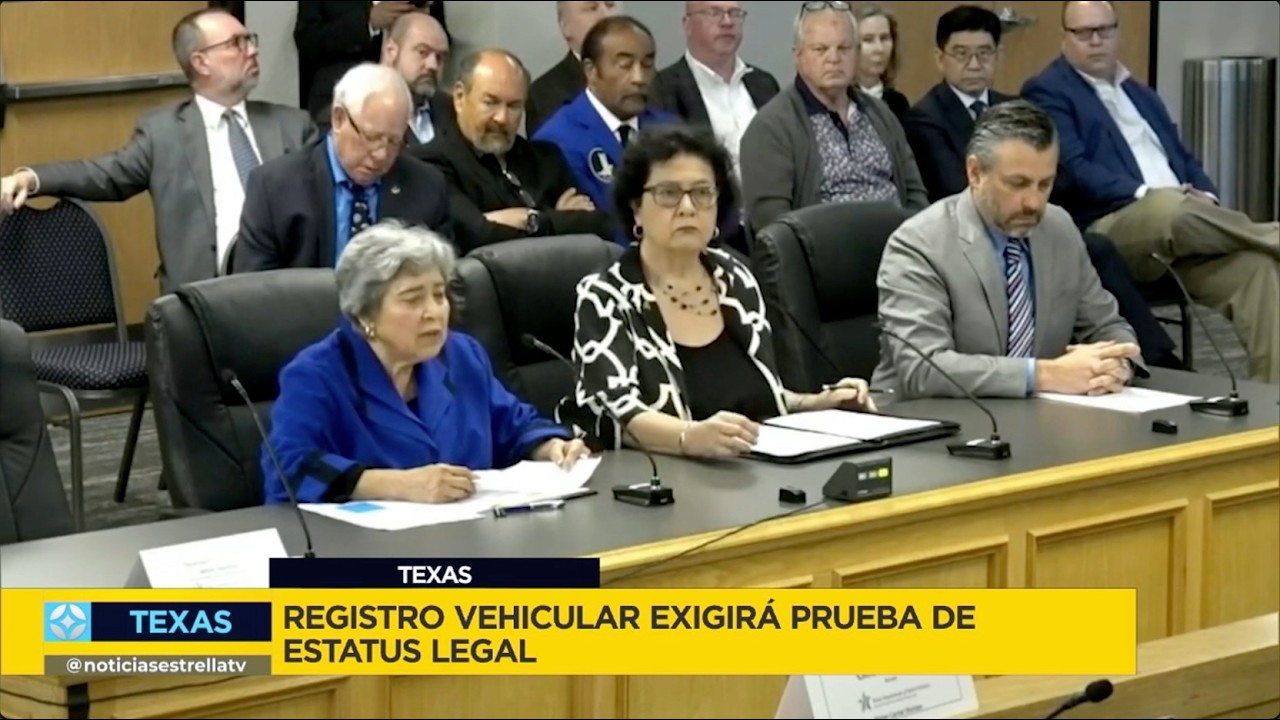 🟢 Solo con estatus legal podrás registrar tu vehículo | 23 FEB 2026 | Noticias EstrellaTV Texas