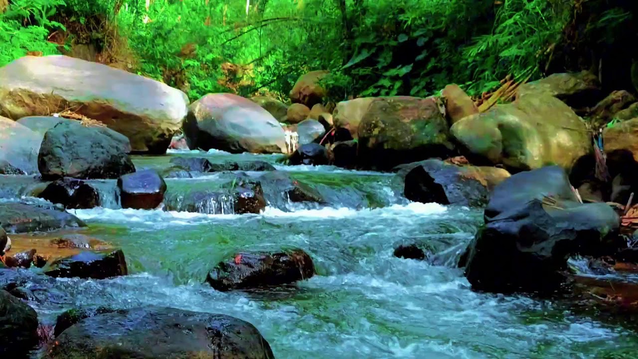 Natural River Water Ambience for Deep Sleep and Stress Free Nights
