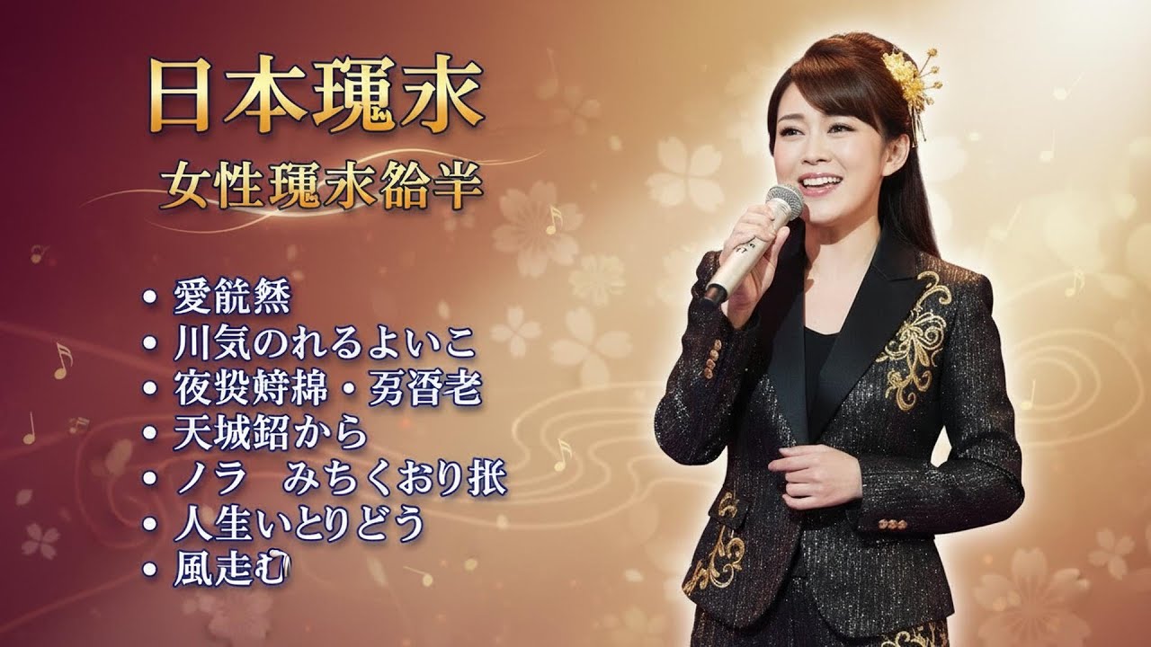女性演歌歌手 ♪♪ 古くていい曲 ♪♪ 日本演歌 の名曲 メドレー ♪♪ 日本の演歌はメドレー